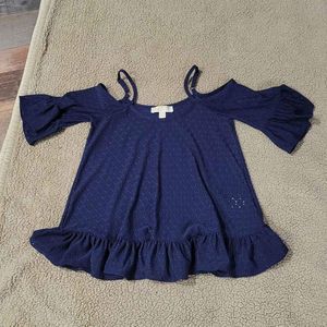 Michael Kors XS Navy Top Super Gently Used